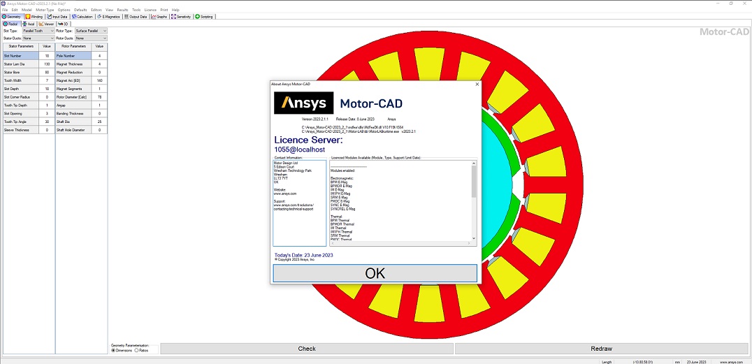 ANSYS Motor-CAD