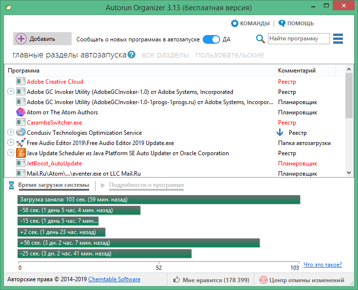 autorun organizer скачать бесплатно на русском языке