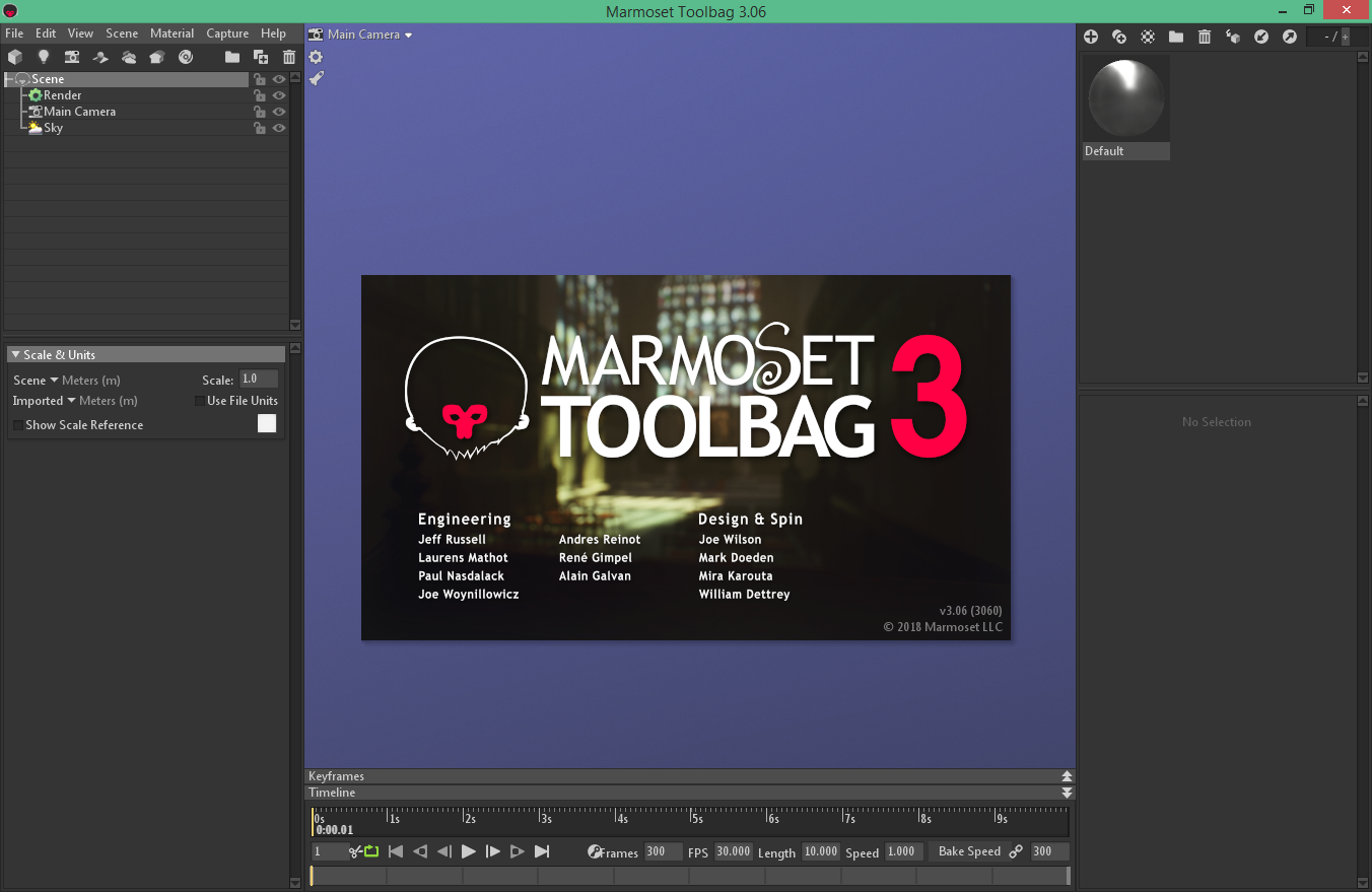 Marmoset Toolbag скачать