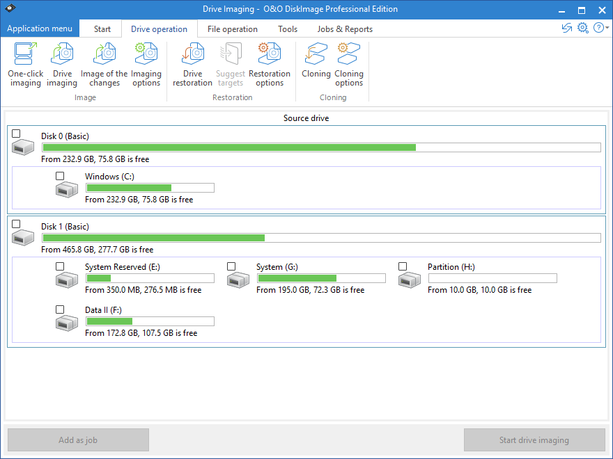 O&O DiskImage Professional 12.1