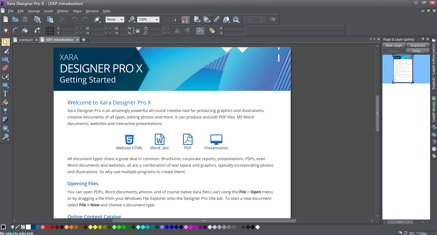 Xara Designer Pro