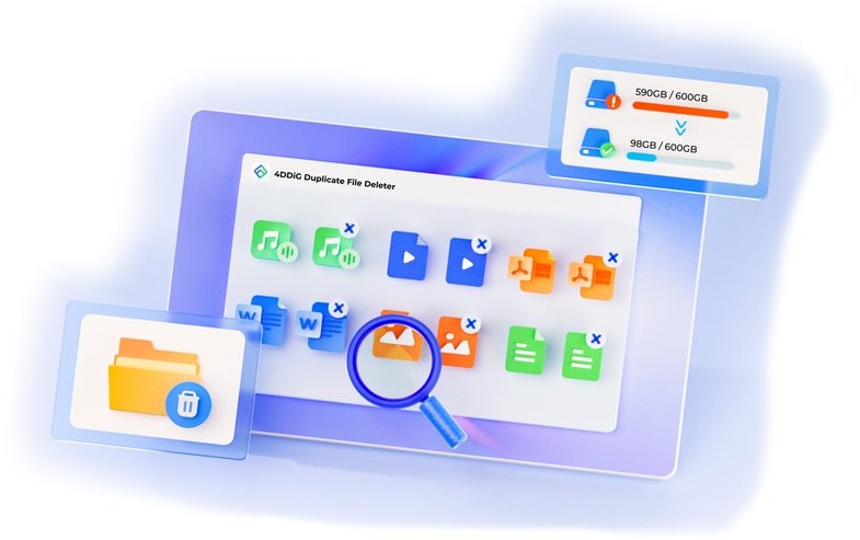 4DDiG Duplicate File Deleter