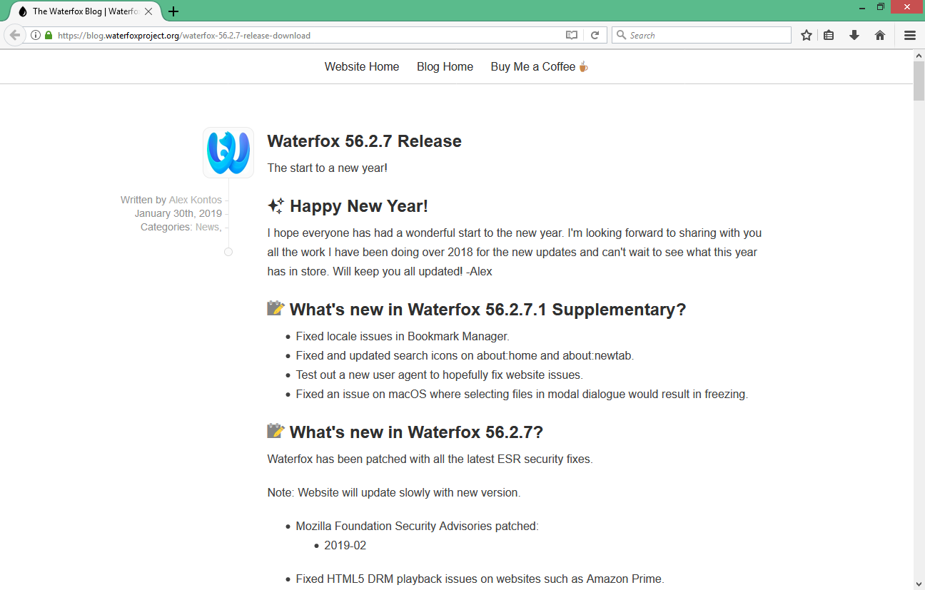 скачать waterfox